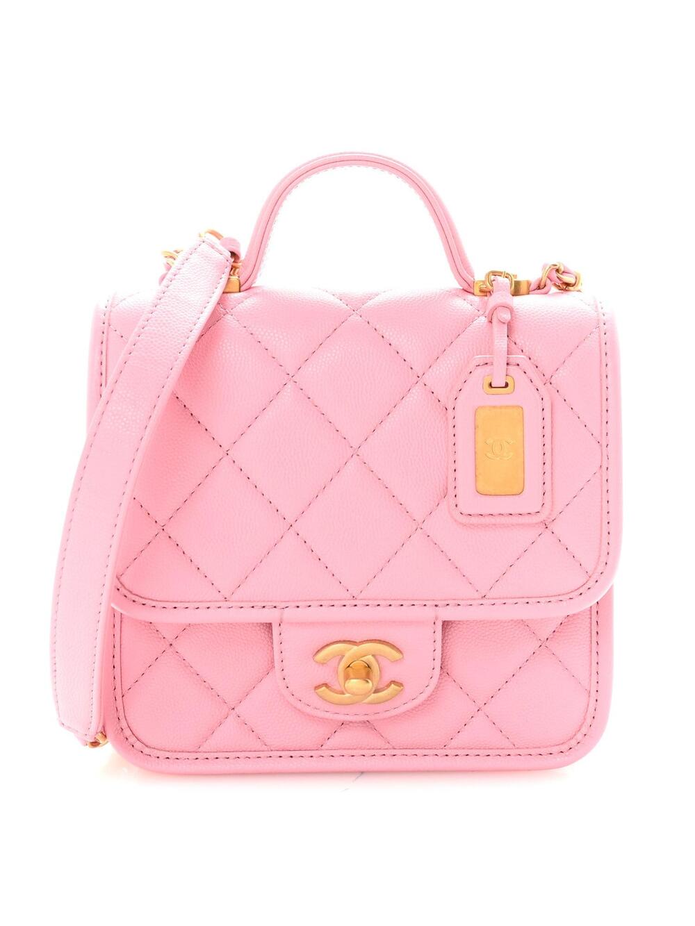 Chanel Caviar School Memory Mini Top #337631C45B
